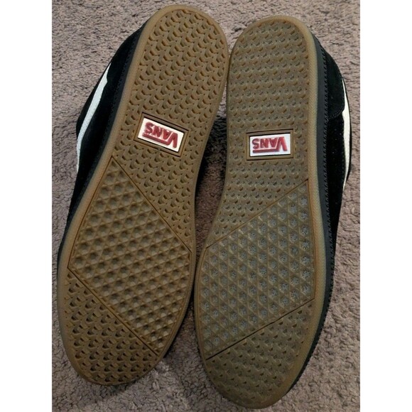 Vintage Y2k Vans Calhoun Chunky Black Leather Skate Skateboarding Shoes Men's 10 - Picture 5 of 6